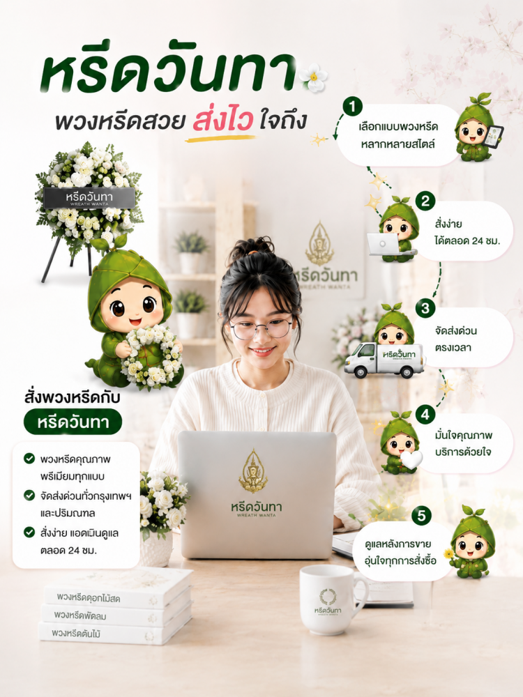 #ร้านพวงหรีด #พวงหรีด #ร้านพวงหรีดใกล้ฉัน #สั่งพวงหรีดออนไลน์ #ส่งพวงหรีดด่วน #หรีดวันทา #ร้านหรีดวันทา #ร้านพวงหรีดวันทา