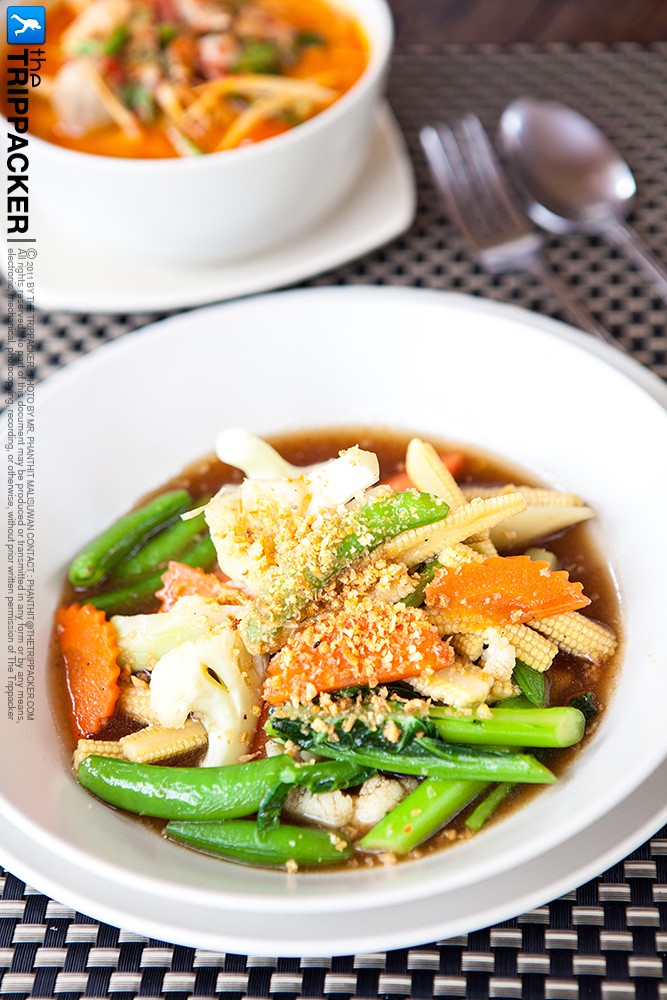 ผัดผักรวมมิตร รสชาติกลมกล่อมดีทีเดียว